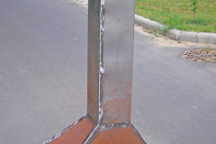 Grill kürtő kéménye.